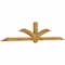 Ekena Millwork Redmond Rough Sawn Timber Gable Bracket, Western Red Cedar, 108"W x 22"H x 4"D x 4"F, 5/12 Pitch GBW108X22X0404RED00RWR - alternate 5